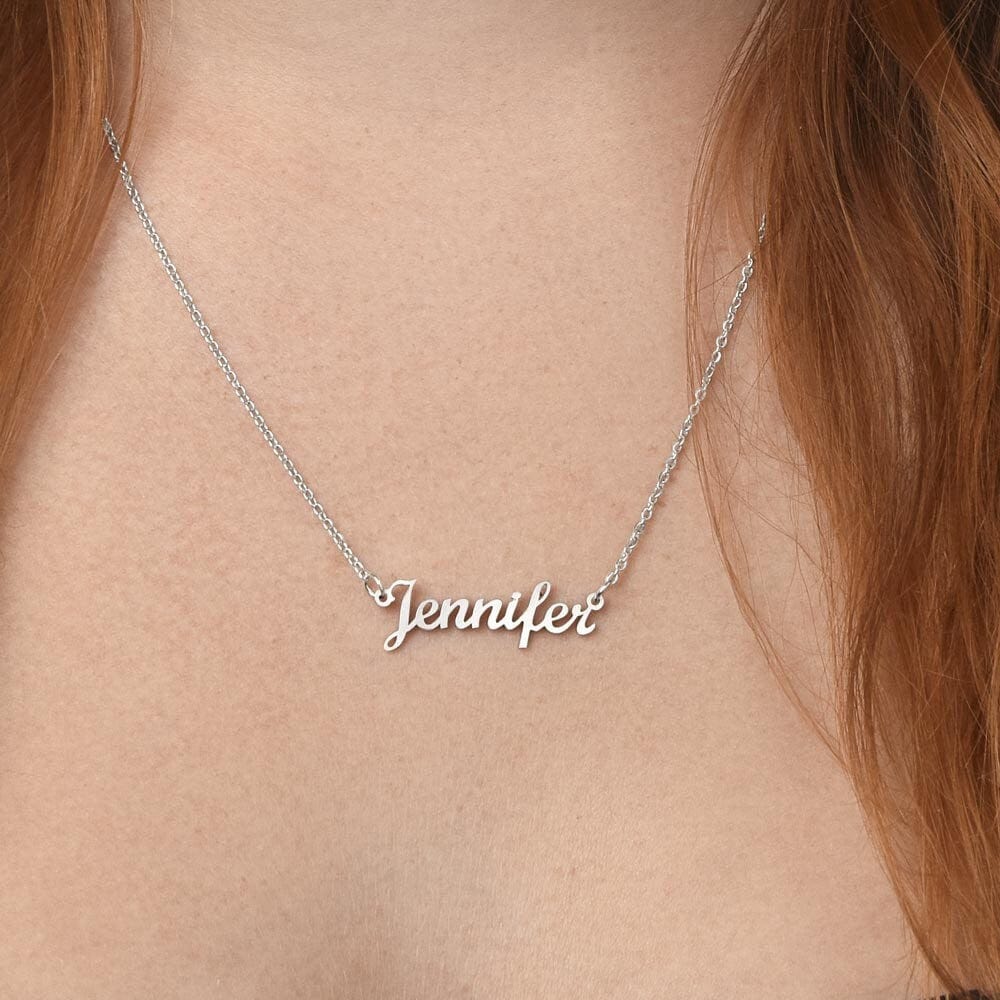 ShineOn Fulfillment Jewelry Personalized Name Necklace, Gift For Mom, Custom Name Necklace, Gift from Daughter, Gift for Her, Included Gift Box, Free Shipping
