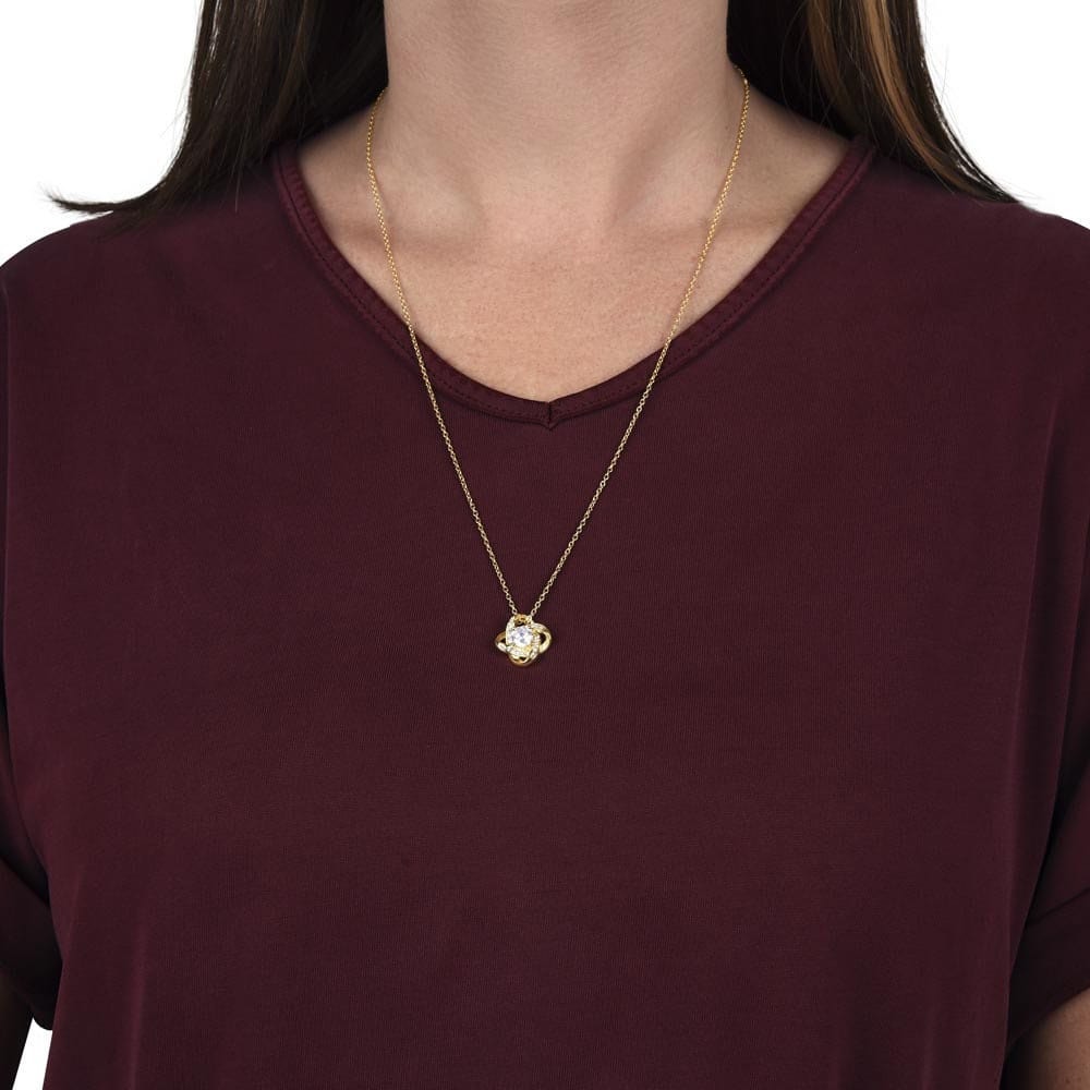 ShineOn Fulfillment Jewelry Mom Necklace, To My Mom Gift, Mother's Day Gift, From Daughter, Silver Necklace, Gold Necklace, Gift for Her, Free Gift Box, Free Shipping