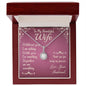 ShineOn Fulfillment Jewelry Luxury Box w/ LED Eternal Love Necklace for your special love SO-6721693