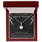ShineOn Fulfillment Jewelry Luxury Box w/ LED To My Favorite Dance Teacher Thank You Gift SO-6765994