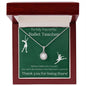 ShineOn Fulfillment Jewelry Luxury Box w/ LED To My Favorite Ballet Teacher Thank You Gift SO-6766182