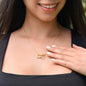 ShineOn Fulfillment Jewelry To My Daughter Joined Hearts Necklace
