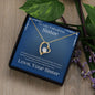 ShineOn Fulfillment Jewelry Sister Necklace, Heart Necklace, Sister Gift, Silver Necklace, Gold Necklace, Free Gift Box, Free Shippping