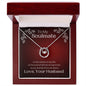 ShineOn Fulfillment Jewelry Soulmate Necklace, Soulmate Gift, To My Soulmate, Valentine Gift, Lucky Necklace, White Gold, Gift For Her, Free Gift Box, Free Shipping