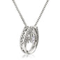 ShineOn Fulfillment Jewelry Soulmate Necklace, Soulmate Gift, To My Soulmate, Valentine Gift, Lucky Necklace, White Gold, Gift For Her, Free Gift Box, Free Shipping