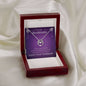 ShineOn Fulfillment Jewelry Soulmate Necklace, Soulmate Gift, To My Soulmate, Valentine Gift, Lucky Necklace, White Gold, Gift For Her, Free Gift Box, Free Shipping