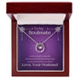 ShineOn Fulfillment Jewelry Soulmate Necklace, Soulmate Gift, To My Soulmate, Valentine Gift, Lucky Necklace, White Gold, Gift For Her, Free Gift Box, Free Shipping
