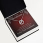 ShineOn Fulfillment Jewelry Soulmate Necklace, Soulmate Gift, To My Soulmate, Valentine Gift, Lucky Necklace, White Gold, Gift For Her, Free Gift Box, Free Shipping