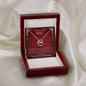 ShineOn Fulfillment Jewelry Wife Necklace, Wife Gift, To My Beautiful Wife, Valentine Gift, Lucky Necklace, White Gold, Gift For Her, Free Gift Box, Free Shipping
