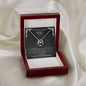ShineOn Fulfillment Jewelry Wife Necklace, Wife Gift, To My Beautiful Wife, Valentine Gift, Lucky Necklace, White Gold, Gift For Her, Free Gift Box, Free Shipping