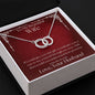 ShineOn Fulfillment Jewelry Wife Necklace, Wife Gift, To My Beautiful Wife, Valentine Gift, Circle in Circle Necklace, Gift For Her, Free Gift Box, Free Shipping