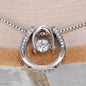 ShineOn Fulfillment Jewelry Wife Necklace, Wife Gift, To My Beautiful Wife, Valentine Gift, Lucky Necklace, White Gold, Gift For Her, Free Gift Box, Free Shipping