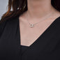 ShineOn Fulfillment Jewelry Wife Necklace, Wife Gift, To My Beautiful Wife, Valentine Gift, Circle in Circle Necklace, Gift For Her, Free Gift Box, Free Shipping