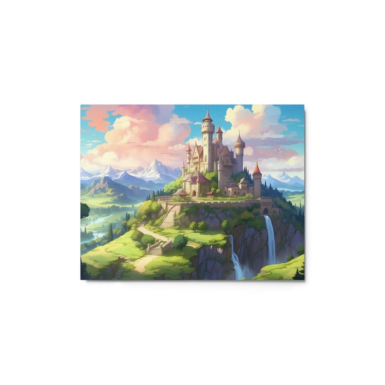 Moonrise Merchandise Metal Wall Art- Fairy Castle version A