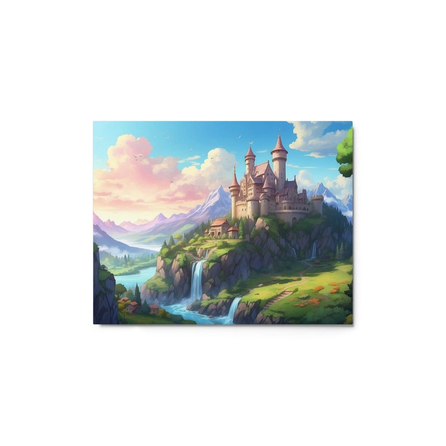 Moonrise Merchandise 11″×14″ Metal Wall Art- Fairy Castle Version B 8263383_15136