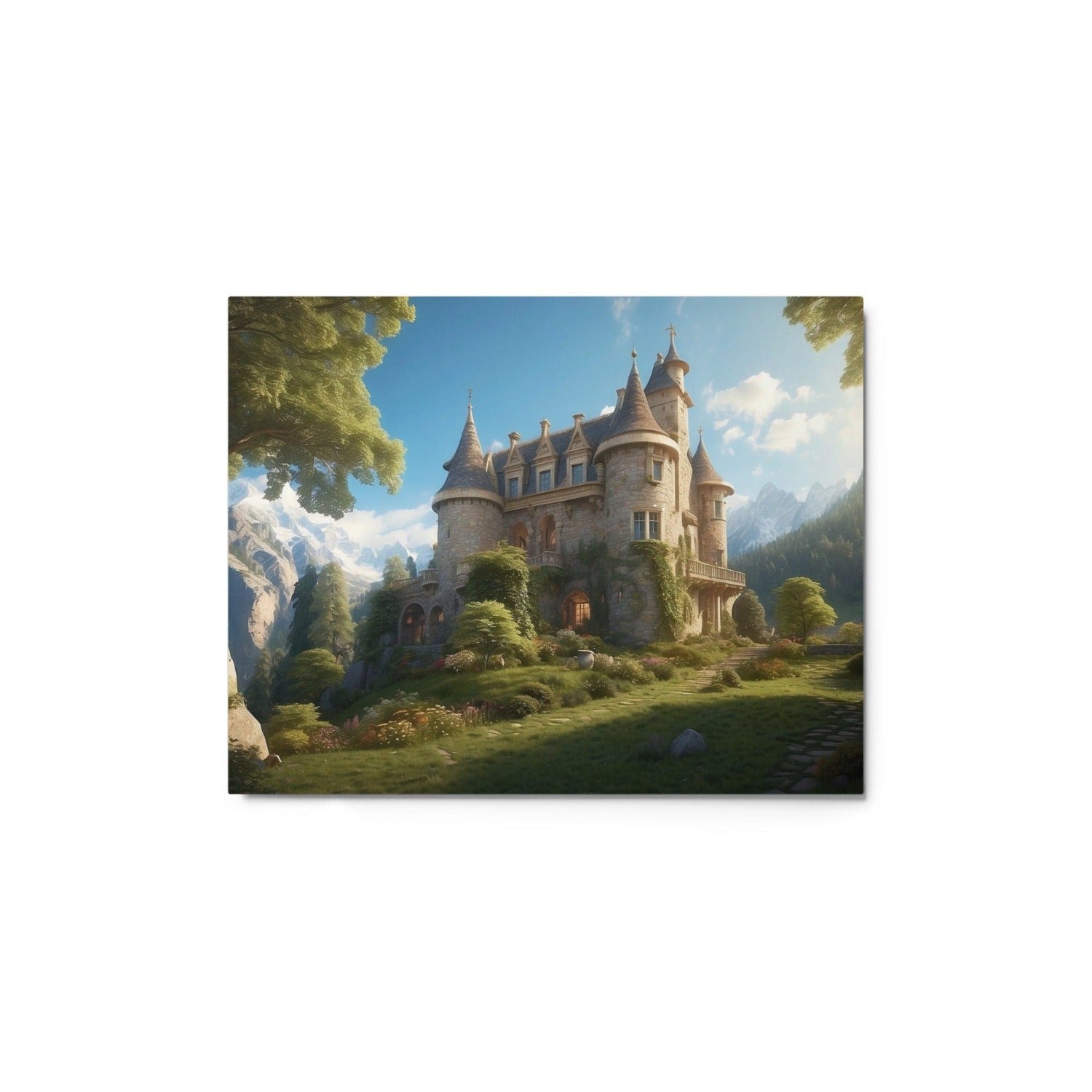 Moonrise Merchandise 11″×14″ Metal Wall Art-Story book Castle Style 1 4084482_15136