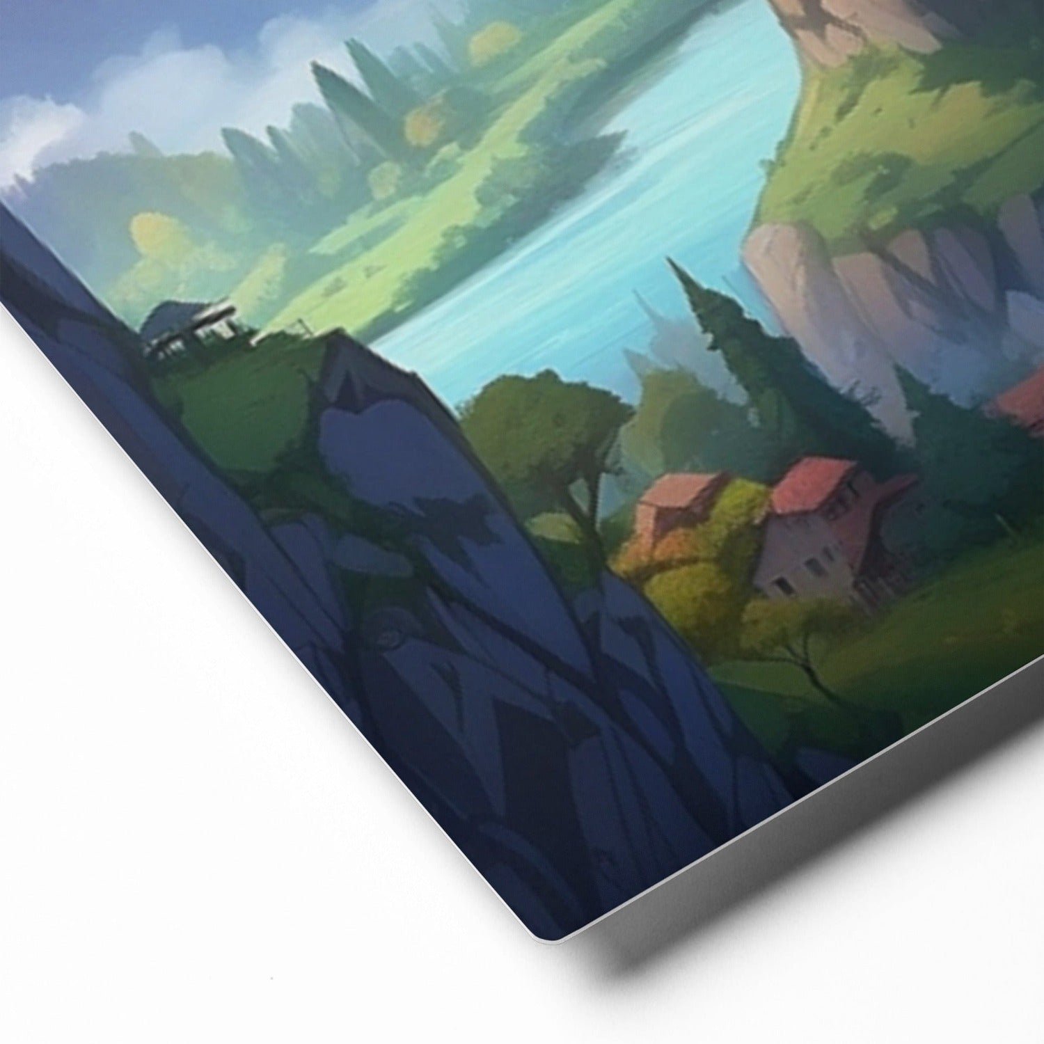 Moonrise Merchandise Metal Wall Art- Fairy Castle Version B