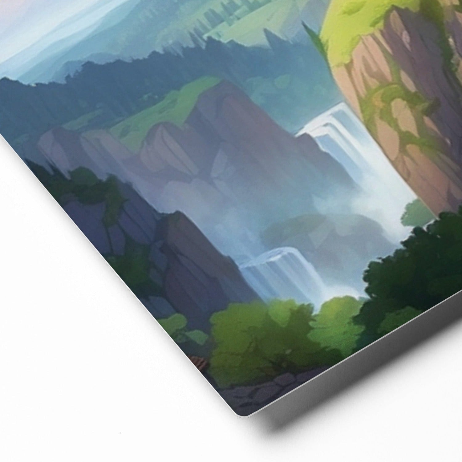 Moonrise Merchandise Metal Wall Art-Fairy Castle Version C