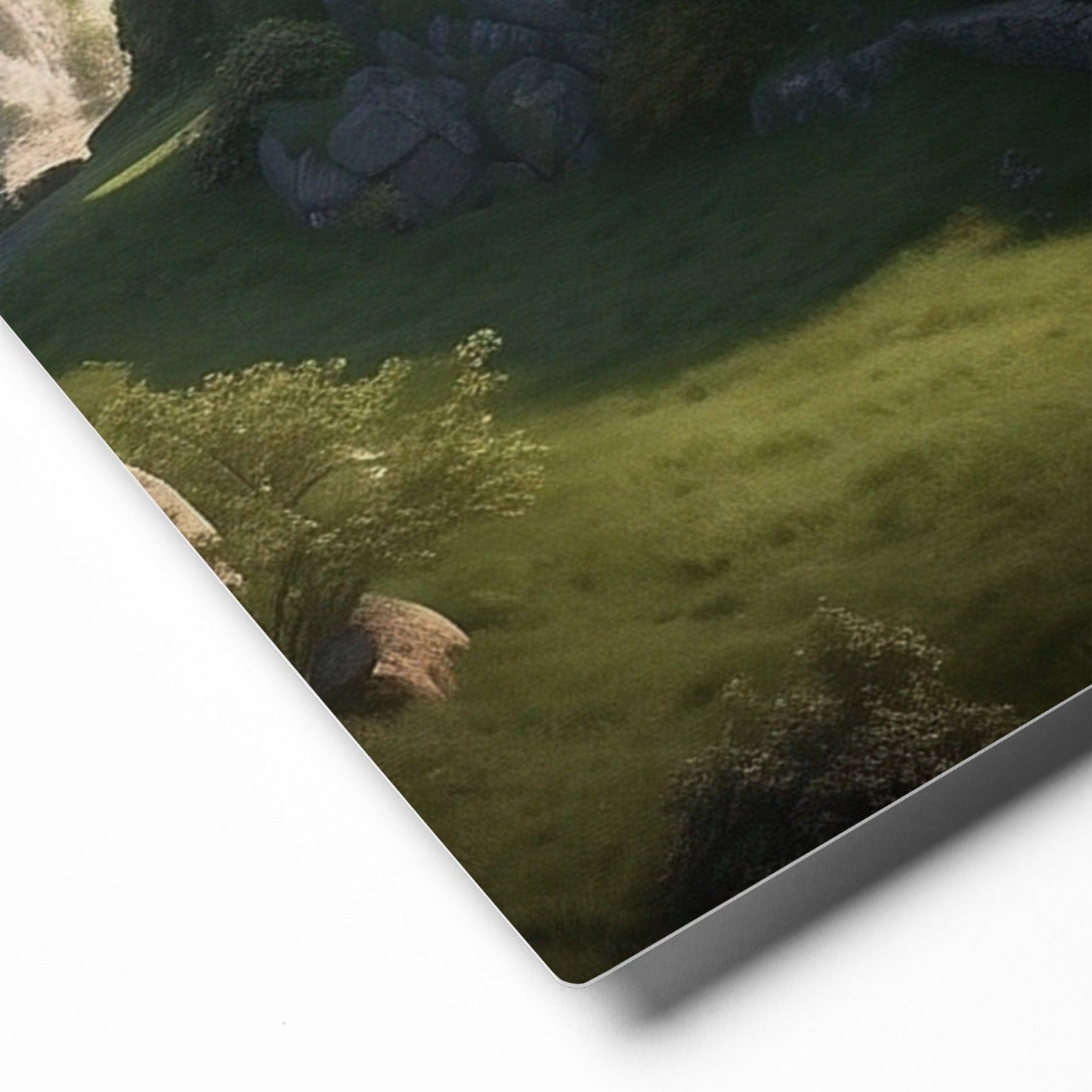 Moonrise Merchandise Metal Wall Art- Storybook Castle Style B