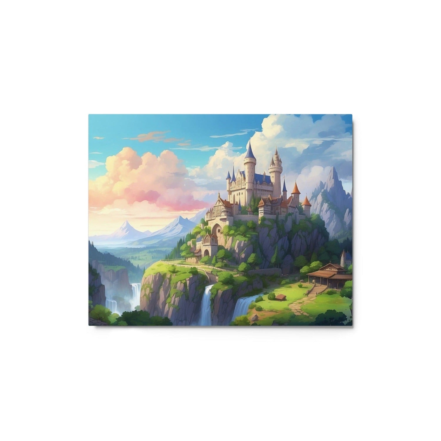 Moonrise Merchandise 8″×10″ Metal Wall Art-Fairy Castle Version C 1440881_15134
