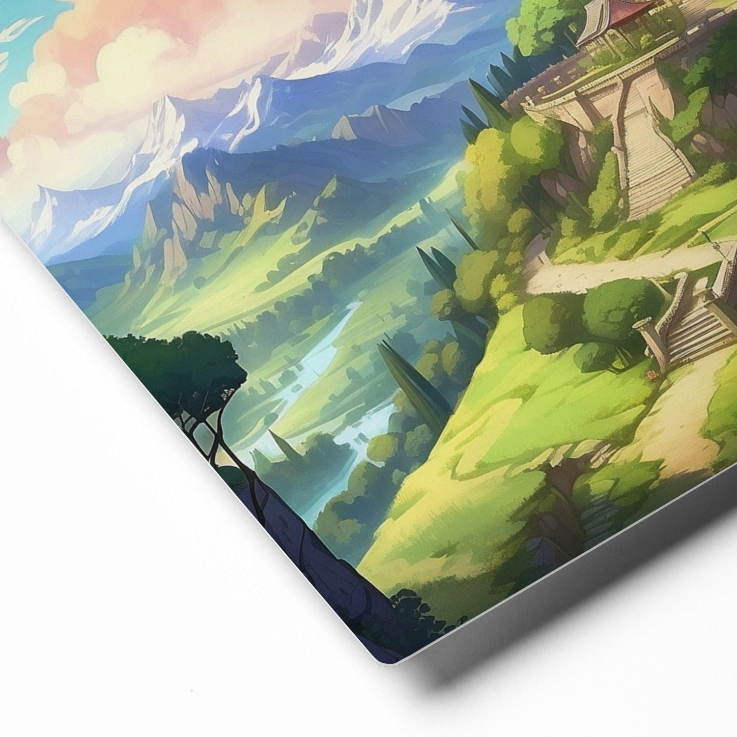 Moonrise Merchandise Metal Wall Art- Fairy Castle version A