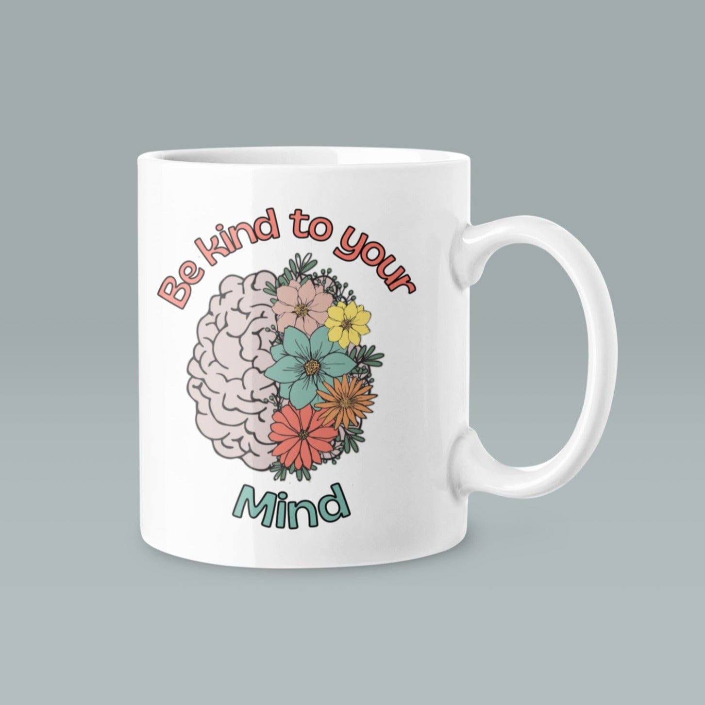 Printify Mug 15oz Coffee Mug, Mental Health Mug, Therapist Mug, Coffee Mug Gift , White 15 oz Ceramic, Gift for Her or Him 14642556524514734321