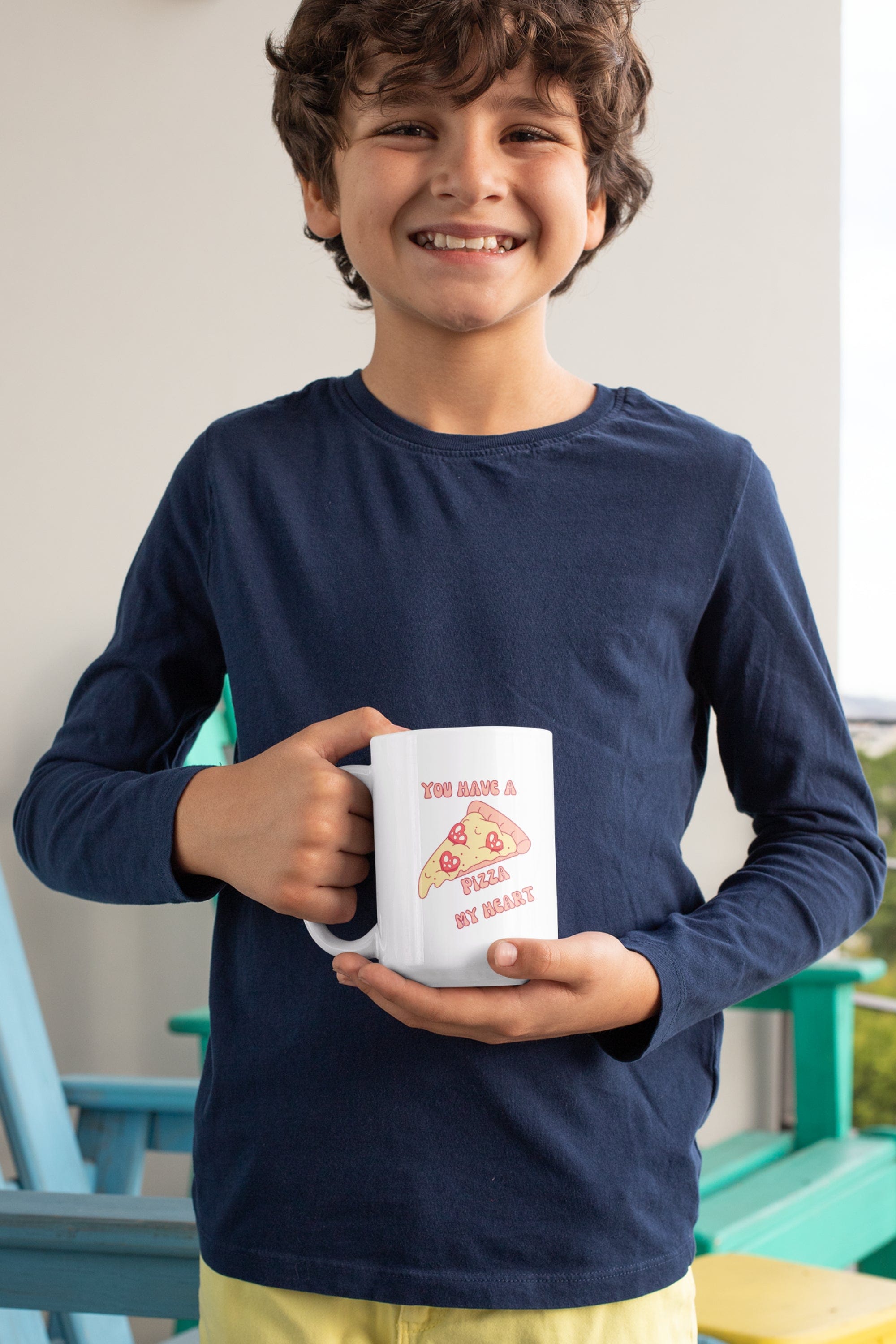 Printify Mug 15oz Coffee Mug, Valentine Pizza Coffee Mug, Valentine Mug, Valentine Gift, Funny Mug, White 15oz Ceramic, Gift for Her or Him, Free Shipping 15835483172632396732