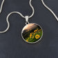 ShineOn Fulfillment Jewelry Sunflower Sunlight Custom Pendant with Luxury Necklace - Personalized Engraving Available