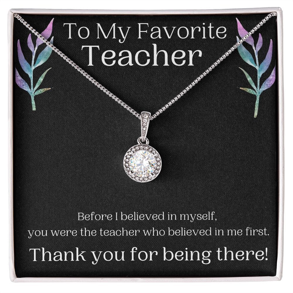 ShineOn Fulfillment Jewelry To My Favorite Teacher Thank You Gift