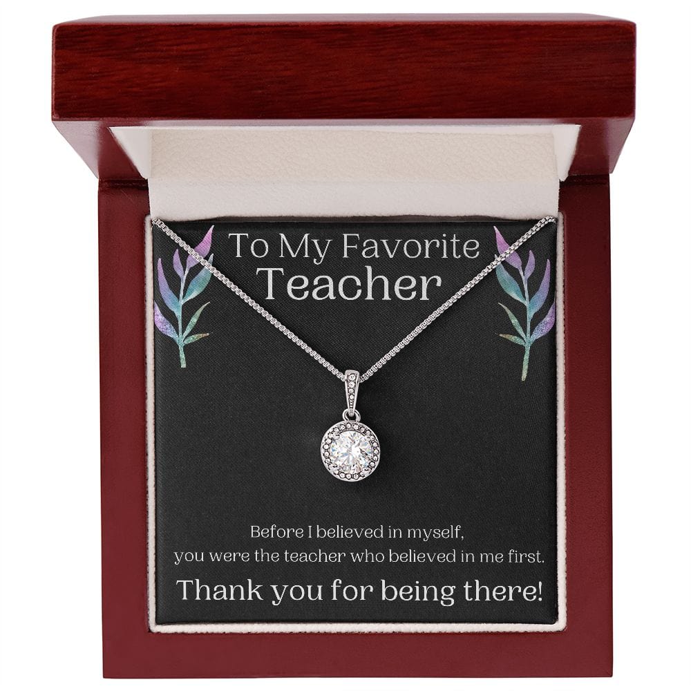 ShineOn Fulfillment Jewelry To My Favorite Teacher Thank You Gift