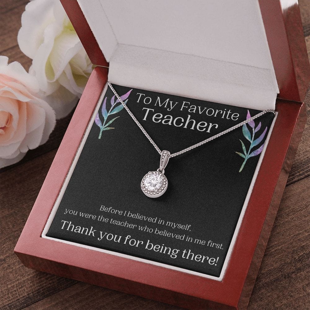 ShineOn Fulfillment Jewelry To My Favorite Teacher Thank You Gift