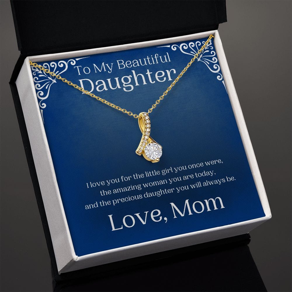 ShineOn Fulfillment Jewelry To My Daughter Alluring Beauty Necklace