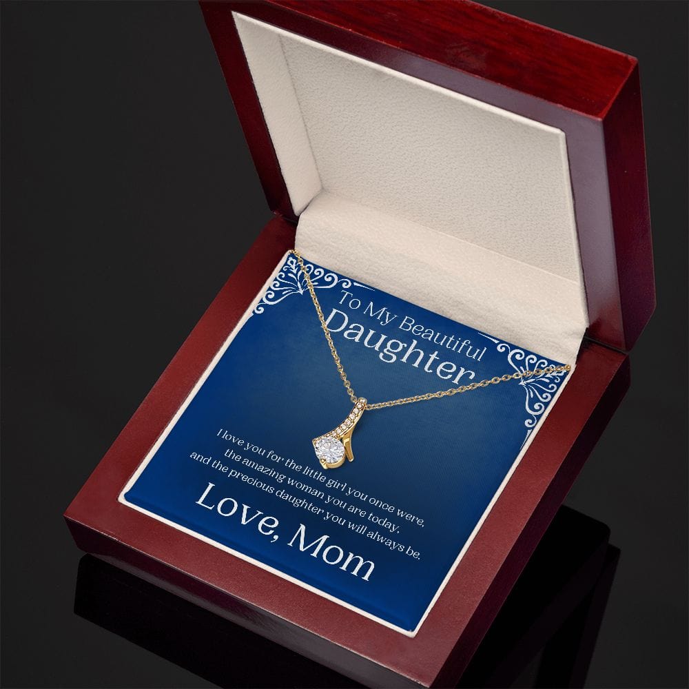 ShineOn Fulfillment Jewelry To My Daughter Alluring Beauty Necklace
