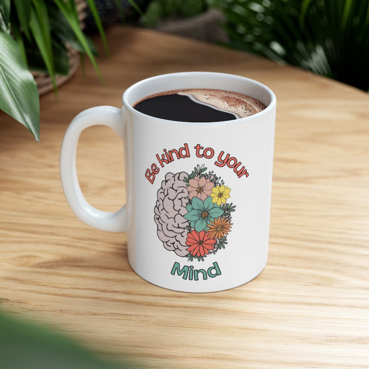 Printify Mug 11oz Coffee Mug, Mental Health Mug, Therapist Mug, Coffee Mug Gift , White 11 oz Ceramic, Gift for Her or Him 18165026101926172366