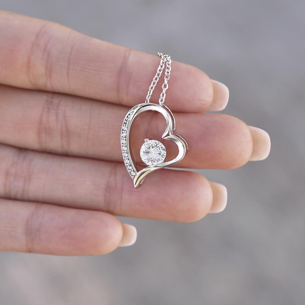 ShineOn Fulfillment Jewelry Soulmate Necklace, Heart Necklace, Soulmate Gift, Silver Necklace, Gold Necklace, Gift for Her, Free Gift Box, Free Shipping