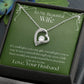 ShineOn Fulfillment Jewelry Wife Necklace, Heart Necklace, Wife Gift, Valentine Gift, Silver Necklace, Gold Necklace, Gift for Her, Free Gift Box, Free Shipping