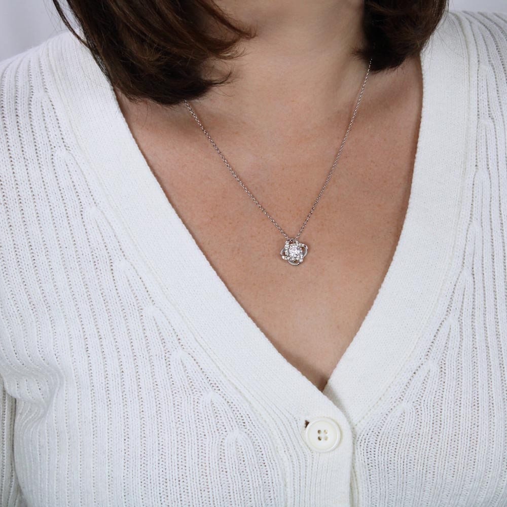 ShineOn Fulfillment Jewelry Mom Necklace, To My Mom Gift, Mother's Day Gift, From Daughter, Silver Necklace, Gold Necklace, Gift for Her, Free Gift Box, Free Shipping